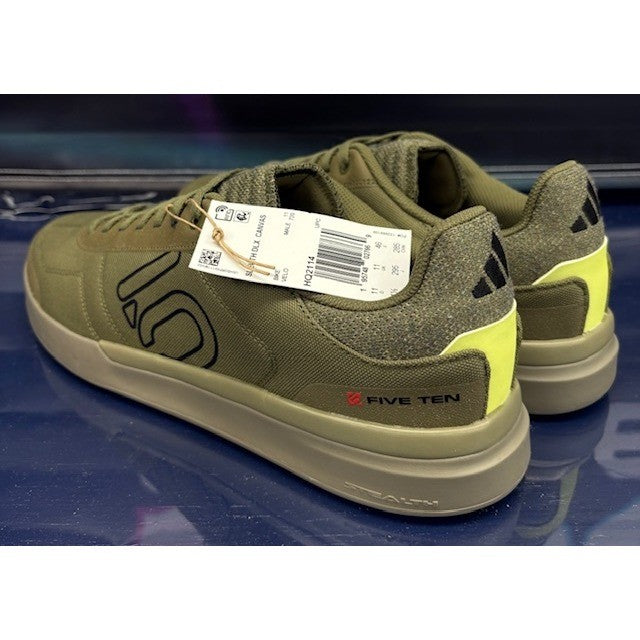 Adidas Five Ten Sleuth DLX Canvas Focus Olive HQ2114 Mens sneakers size 11.53