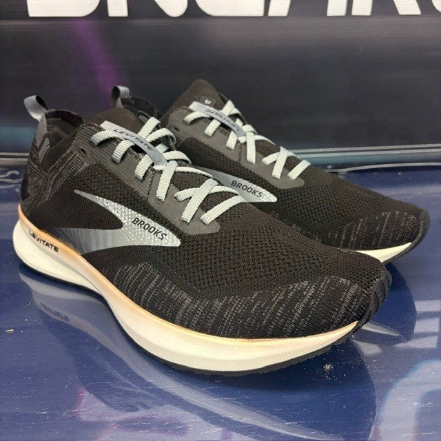 Brooks Levitate 4 Black Silver White (2020) 1103451D012 Mens sneakers size 11.51