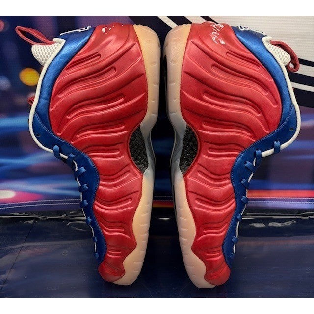 Custom Foamposites 28 of 68 pairs Blue Red Alabama Mens sneakers size 145