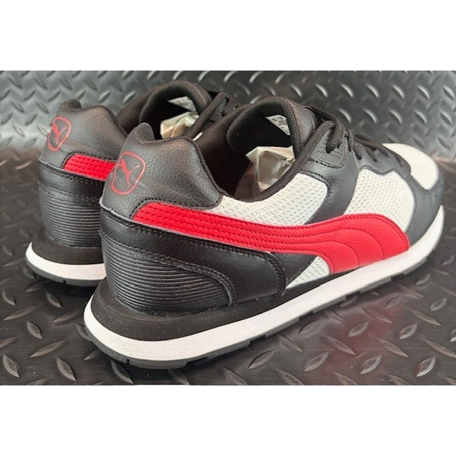 Puma Vista Lux Black White Red 370503-05 Mens Athletic Sneakers size 132