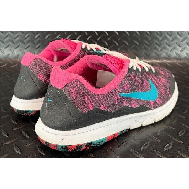 Nike Flex Experience RN4 Black Pink White 749177-603 Womens sneakers size 102