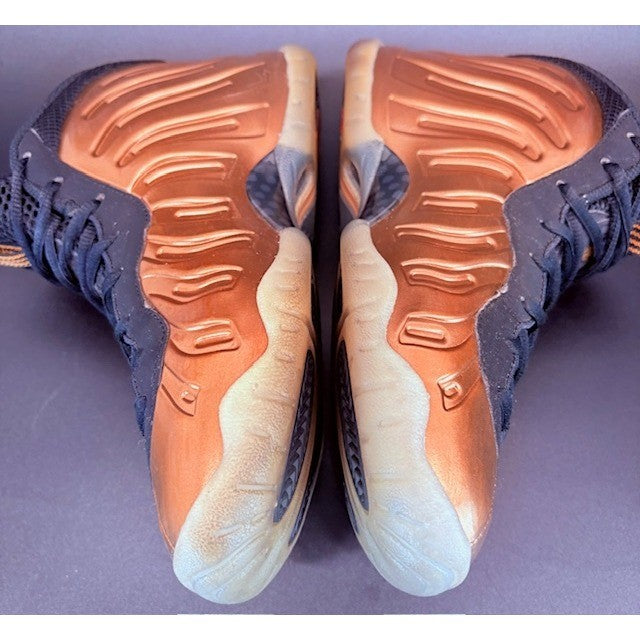 Nike Air Foamposite 1 Metallic Copper Womens size 6.5 or 5Y Noir Black5