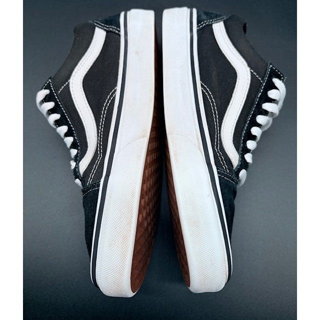 Vans Old Skool Classic Black White Skate Sneakers Mens size 6.5 Casual Shoes5
