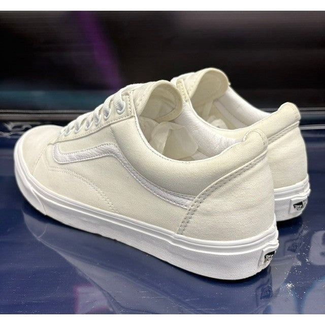 Vans Old Skool OTW Triple White 508731 Mens canvas sneakers size 113