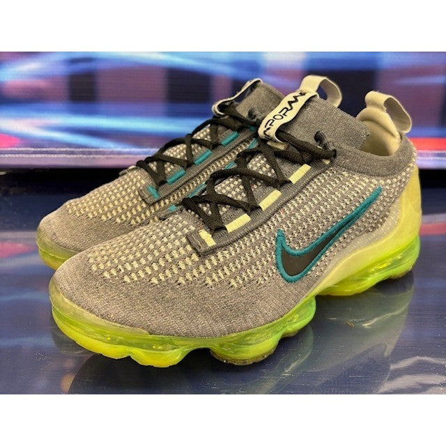 Nike Air Vapormax 2021 FK Dark Grey Barely Volt DB1550-009 Kids sneakers size 7Y0