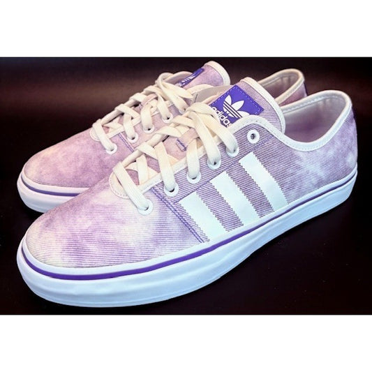 Adidas Originals Adria Low M19480 Mens Sneakers size 9.5 White Purple0