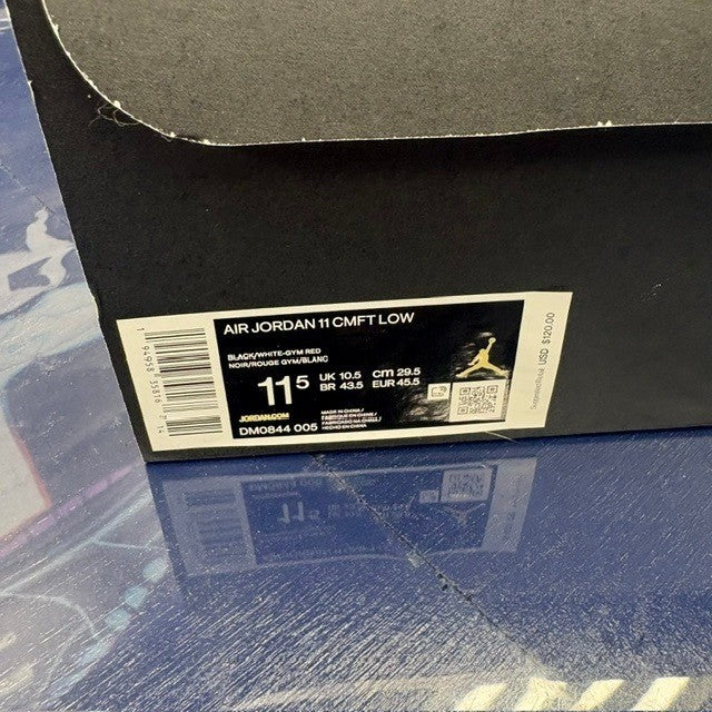 Jordan 11 CMFT Low Bred (2021) DM0844 005 Mens sneakers size 11.57