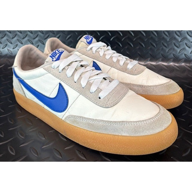 Nike Killshot 2 Leather Sail White Blue Mens leather suede sneakers size 81