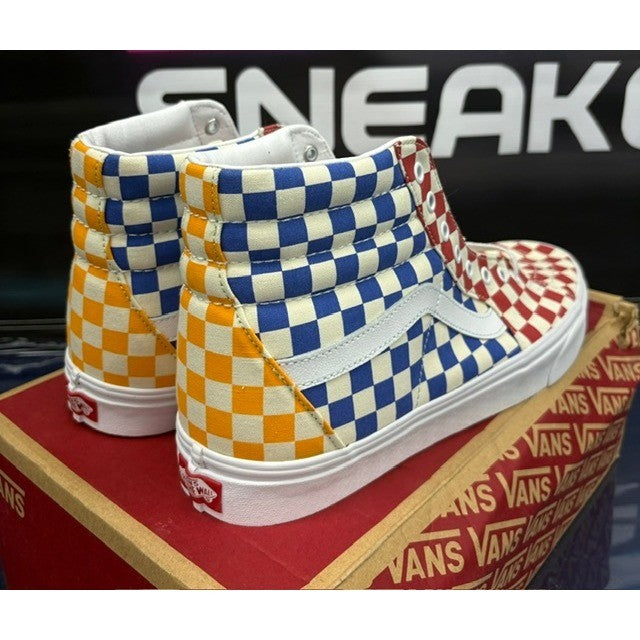 Vans OTW Sk-8 Hi Checkerboard Multicolor 721356 Mens sneakers size 132