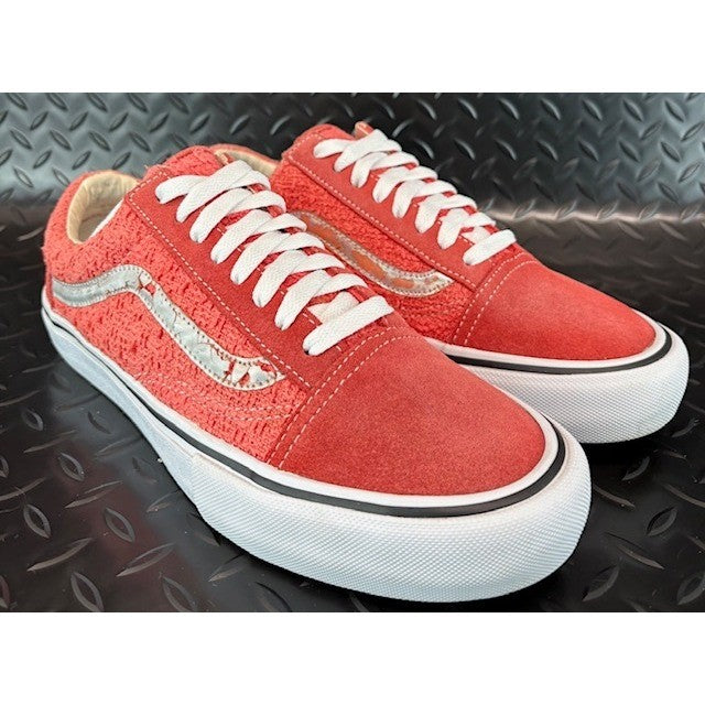 Vans X Supreme Old Skool Pro Iridescent Coral White Mens Low top sneakers size 81