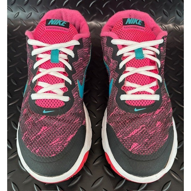 Nike Flex Experience RN4 Black Pink White 749177-603 Womens sneakers size 104